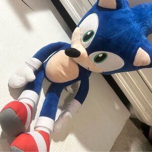 20" SEGA Sonic The Hedgehog Movie 3 Blue Sonic Plush